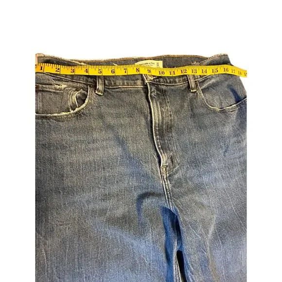 Abercrombie and Fitch The 70s Vintage Flare Ultra High Rise - 32 14L - Picture 4 of 11
